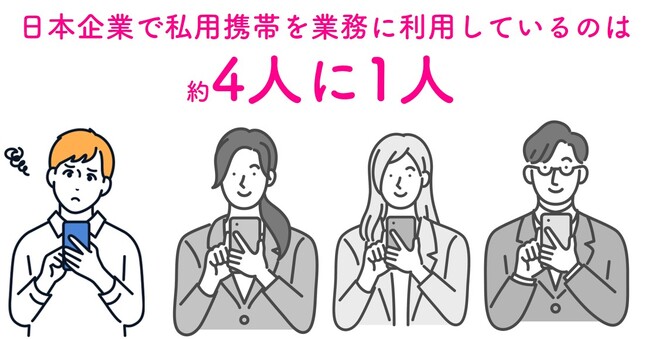 日本企業約4人