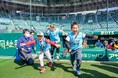 憧れの阪神甲子園球場を舞台に阪神タイガースOB 原口文仁さん・秋山拓巳さんが子どもたちに伝えたプロとして大切なこと「ドコモ未来フィールド」の特別プログラムを開催