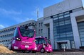 レベル4対応自動運転EVバスNavya EVOが茨城県常陸太田市において世界初となる2台の定常運行を開始~ルート・距離を拡大し、市役所・駅・東部地区を周遊する2ルートを無料で利用可能~