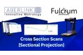 英国の三次元測定機メーカー Aberlink社の「Fulcrum」測定機に新機能追加!旋盤で加工された部品の断面スキャン測定が可能に