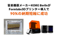 Formlabs 3Dプリンターで可能にした90%の納期短縮:音楽機器メーカーKORG Berlinが語るプロトタイピングの進化