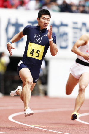 桐生祥秀選手(日本生命)