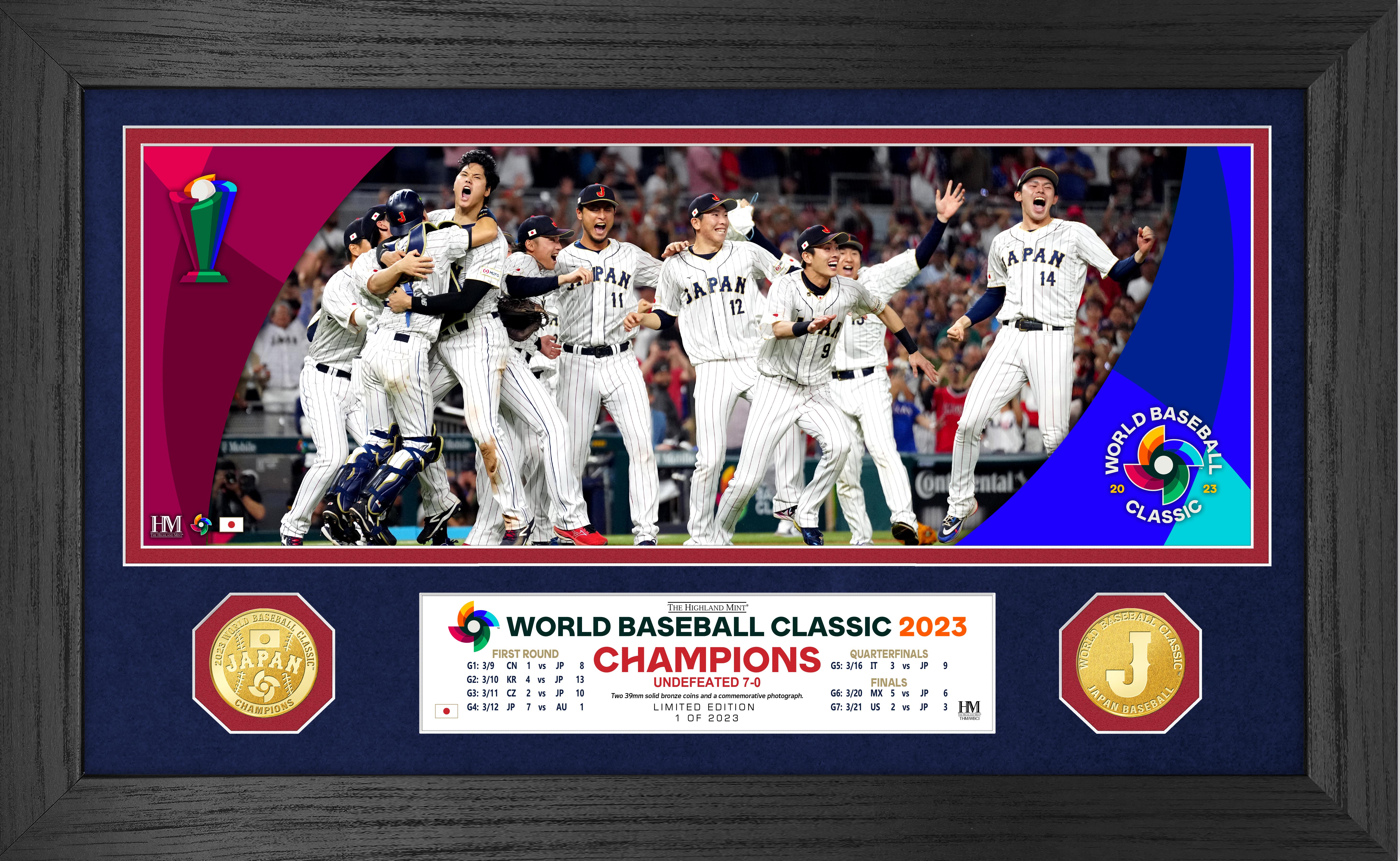 訳ありセール格安） WBC 人気絶頂 2023年 日本代表優勝記念フォト