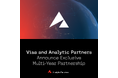 VisaとAnalytic Partnersが、加盟店とブランドを変革するためのコマーシャル・アナリティクスにおける複数年契約を発表