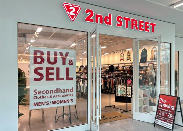 ＜セカンドストリートUSA 40号店『2nd STREET Burlington Mall』外観写真＞