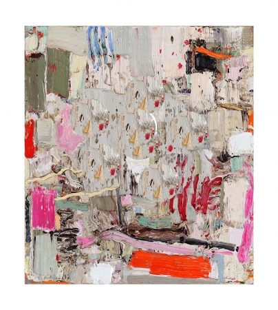 ミヒャエル・テンゲス「無題（37-16-90-80）」2016  油彩・キャンバス　90×80cm タグチファインアート