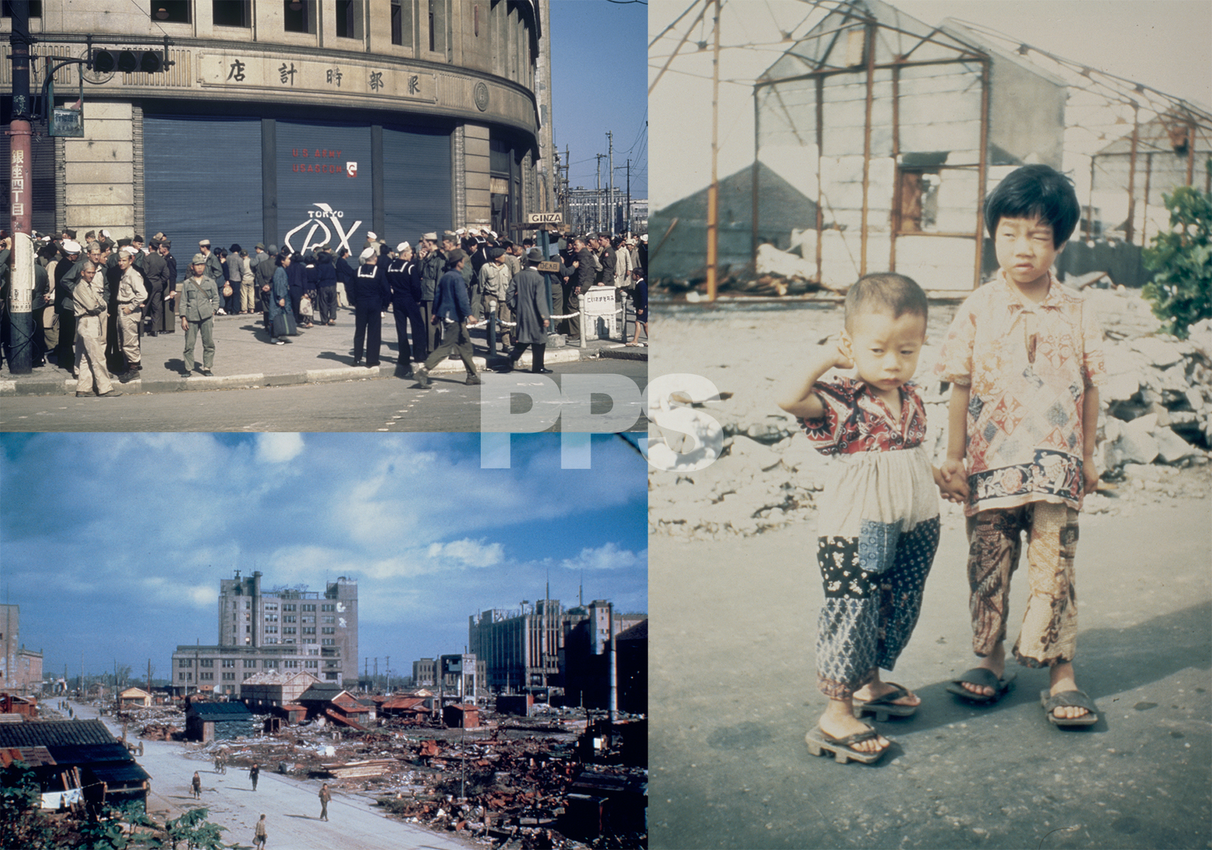 終戦直後の日本を撮影したGHQ専属カメラマンの貴重なカラーフィルム