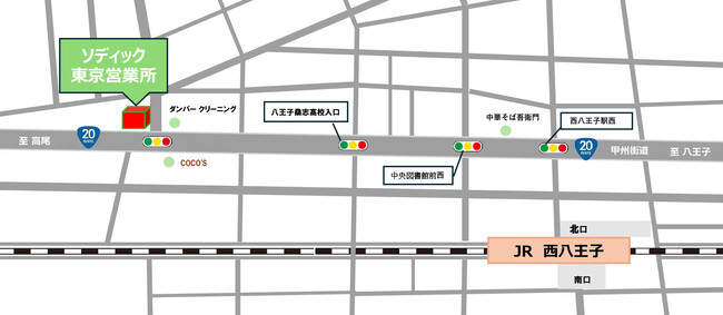 新「東京営業所」地図