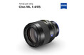 ZEISS 中望遠マニュアルプライムレンズ ”Otus ML 1.4/85” 10月29日より発売 ＜コシナ＞