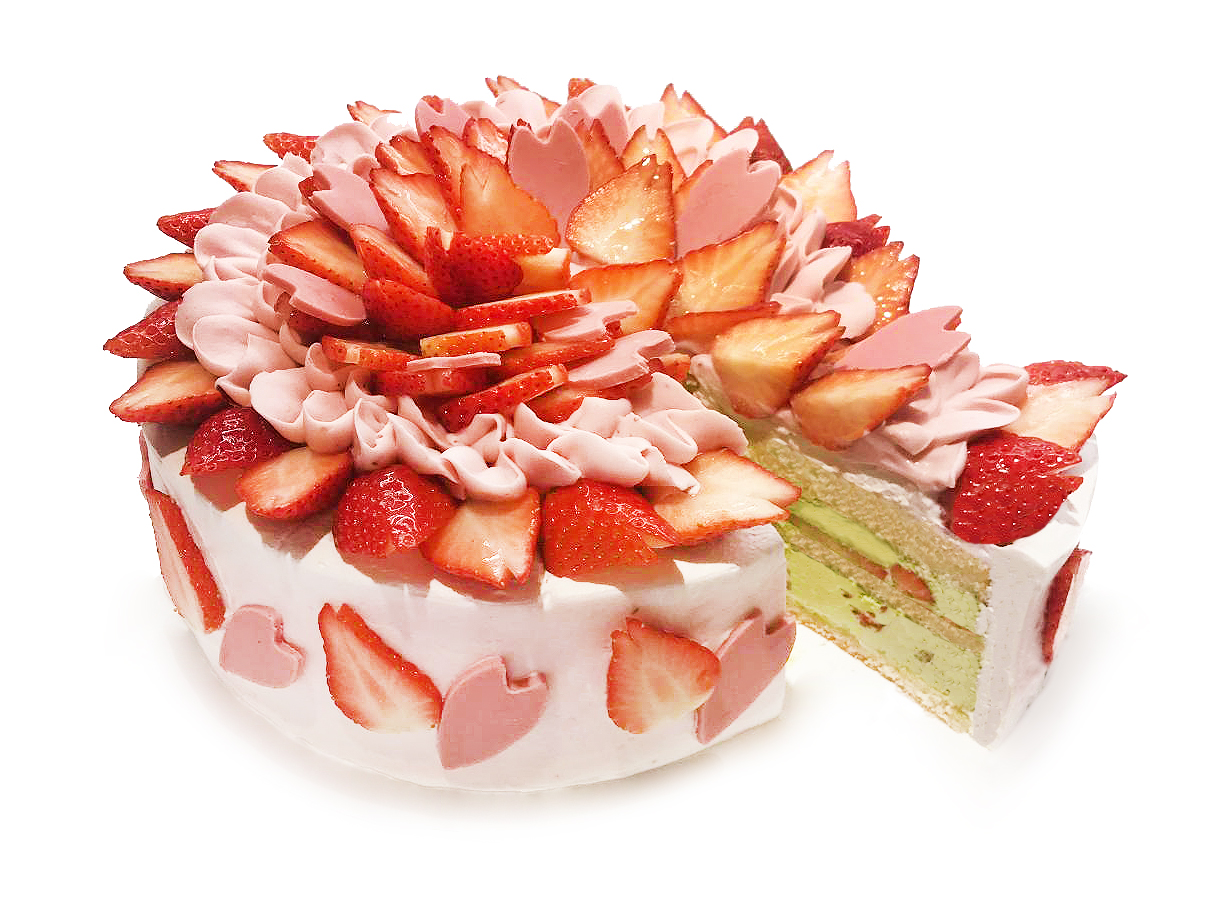 カフェコムサは毎月22日が ショートケーキの日 2月は一足早く 桜 をイメージした限定ショートケーキ 株式会社ファイブフォックスのプレスリリース