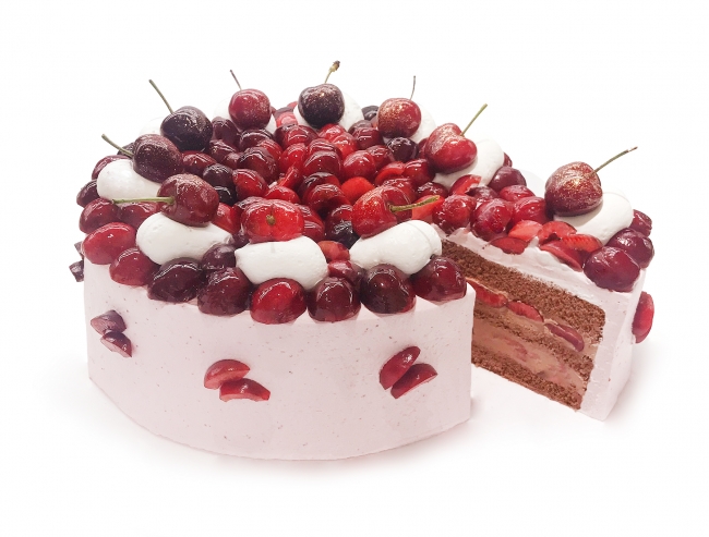 カフェコムサは毎月22日が ショートケーキの日 6月はアメリカンチェリーのショコラショートケーキを限定発売 株式会社ファイブフォックスのプレスリリース