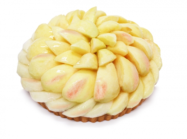 毎年大好評企画 桃のケーキ第一弾 カフェコムサ 桃のお話 スタート 株式会社ファイブフォックスのプレスリリース