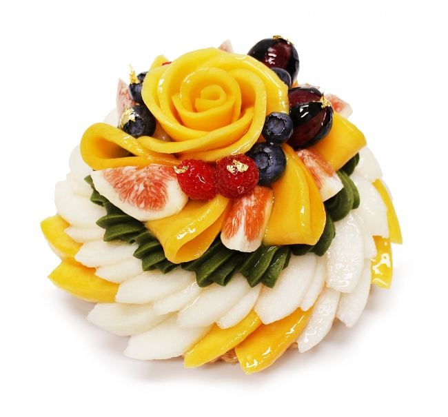 ありがとう の気持ちを込めたフルーツの花束 カフェコムサ 敬老の日 限定ケーキを8 24から予約受付開始 株式会社ファイブフォックスのプレスリリース