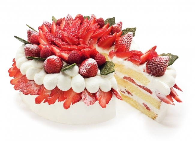 カフェコムサは毎月22日がショートケーキの日 12月はクリスマスデザインのショートケーキを発売 株式会社ファイブフォックスのプレスリリース
