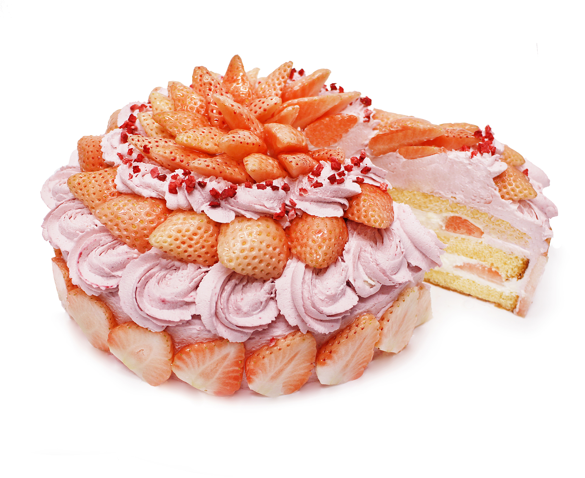 カフェコムサは毎月22日がショートケーキの日 2月は 白いちご第二弾 と いちごとピスタチオ のショートケーキ を限定発売 株式会社ファイブフォックスのプレスリリース