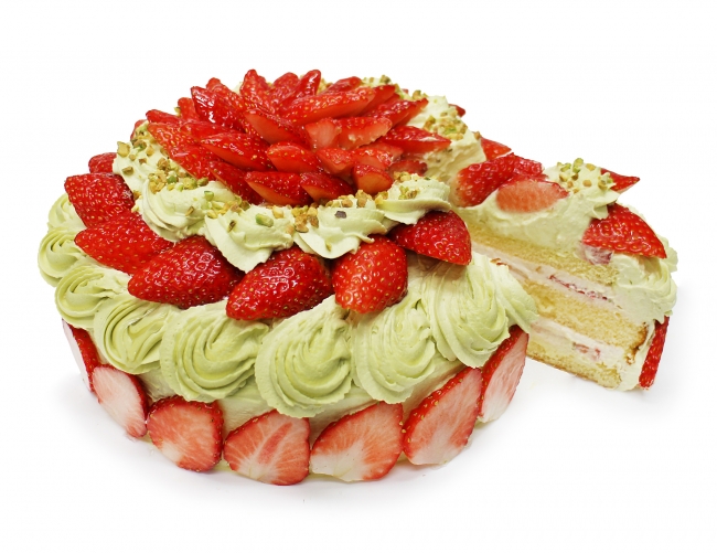 カフェコムサは毎月22日がショートケーキの日 2月は 白いちご第二弾 と いちごとピスタチオ のショートケーキ を限定発売 株式会社ファイブフォックスのプレスリリース