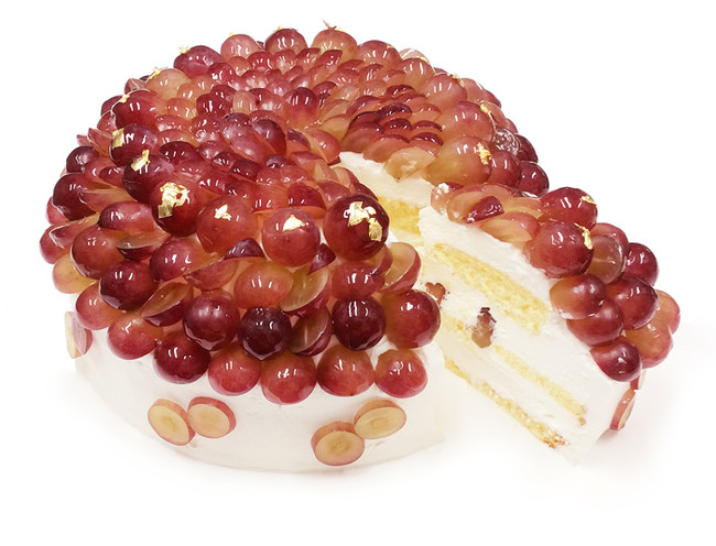 9月23日は ぶどうの日 ぶどうをたっぷり使用した各店舗限定ショートケーキがカフェコムサから登場 株式会社ファイブフォックスのプレスリリース