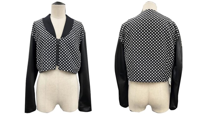 ショートブルゾン 45,100円(税込) カラー:ブラック ショートブルゾン 45,100円(税込) カラー:ブラック