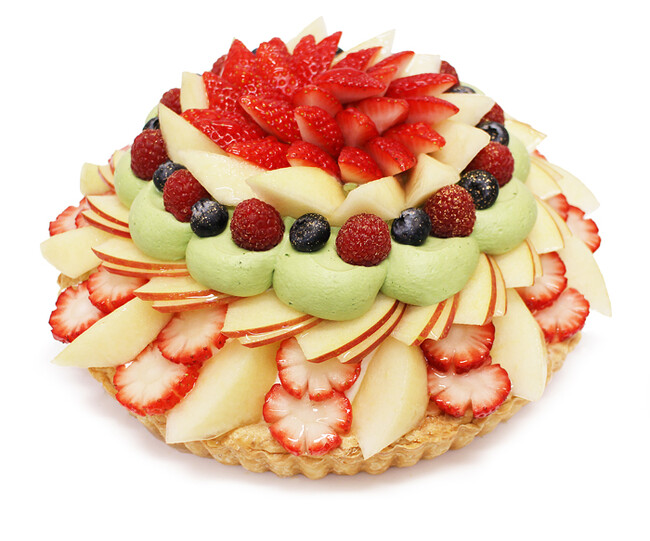 ＜店頭展開＞新春のケーキ ―季節のフルーツと甘酒ムースのケーキ―