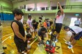 加唐小中学校で環境教育の一環としてアップサイクルワークショップを開催