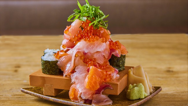 海鮮こぼれ寿司・・・ 500円(税込)