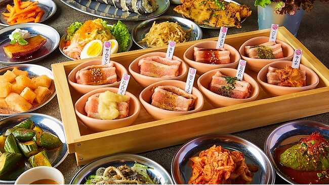 8色サムギョプサル・・・1,680円(税込)