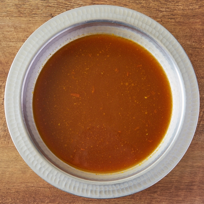 カレー鍋のスープ