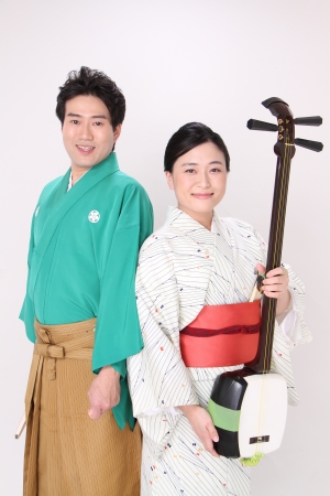 日本で唯一の夫婦浪曲師・曲師