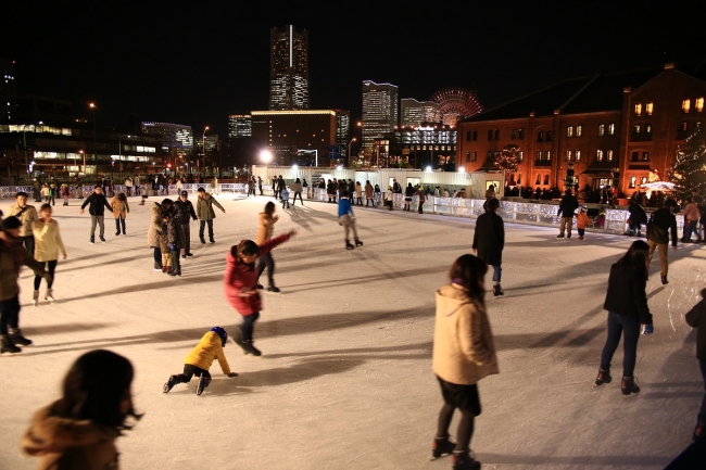 Art Rink in 横浜赤レンガ倉庫
