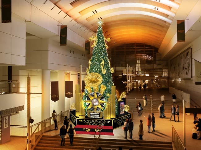 横浜みなとみらいホール クイーンズスクエア横浜のクリスマスツリーにパイプオルガンlucyも参加し みなとみらいの街の賑わいを創出 公益財団法人 横浜市芸術文化振興財団のプレスリリース