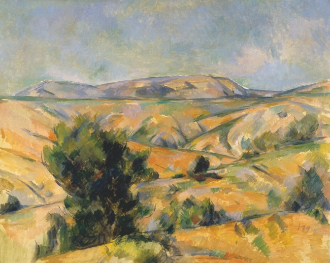 ポール・セザンヌ　《ガルダンヌから見たサント=ヴィクトワール山》 1892-95年　油彩・カンヴァス　73.0×92.0cm