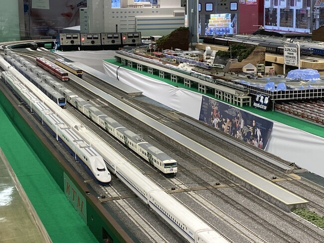 前回（2022年10月）の様子：鉄道模型ジオラマブース