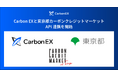 Carbon EX、東京都「カーボンクレジットマーケット」とAPI連携を開始