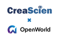 株式会社CreaScienとOpenWorld株式会社、業務提携についてのお知らせ