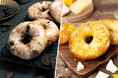 BAGEL & BAGEL から新商品が登場！ 香り豊かな３種のチーズを贅沢に練り込んだ “チーズベーグル” や、北海道産生クリームを使用した “クッキー＆クリームベーグル” を期間限定で販売します