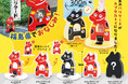 福島県でお馴染みの『赤べこバリケード ペンスタンド・スタンドクリップ』2025年7月22日(火)から全国のカプセルトイ売り場で順次発売!