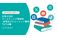 【飲食業界向け事例あり】企業のSNSマーケティング戦略術_新商品プロモーション事例TikTok編