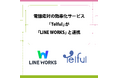 電話応対の効率化サービス「Telful」が「LINE WORKS」と連携