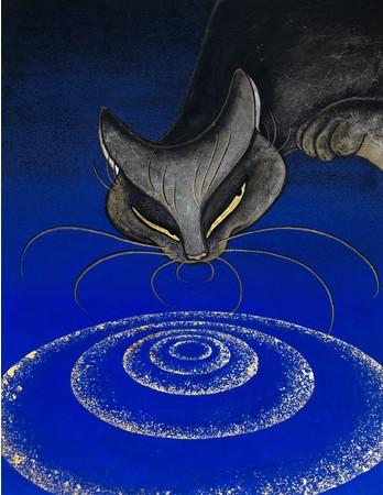 「我利-瑠璃の波紋-」 （日本画、F6号）264,000円（税込）