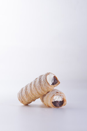 「五十鈴川茶屋」あずきコルネ （1本）300円[各日販売予定数300]