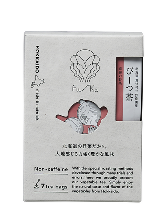 「北海道産野菜茶 ふうか」 ビーツ茶（2.3g×７包） 1,080円