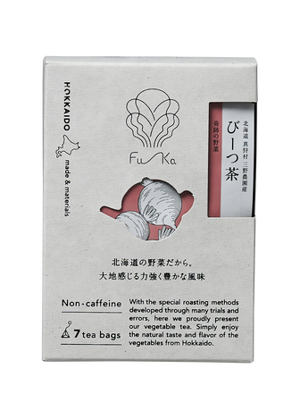 「北海道産野菜茶 ふうか」  ビーツ茶（2.3g×７包） 1,080円