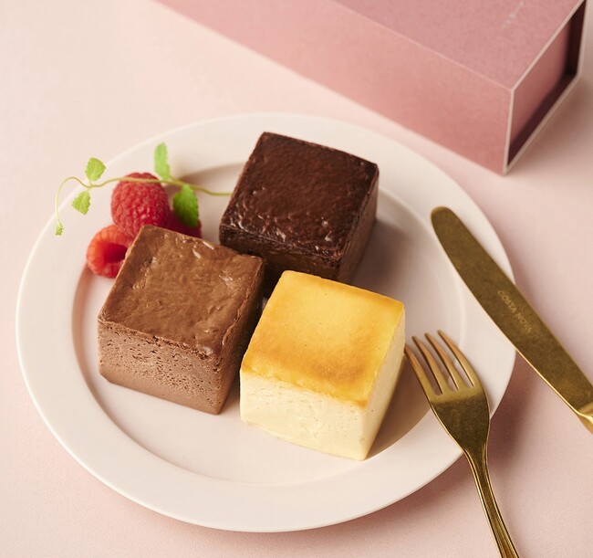 Mr. CHEESECAKE assorted3-Cube Box Chocolate (3個入り、日本製) 4,320円