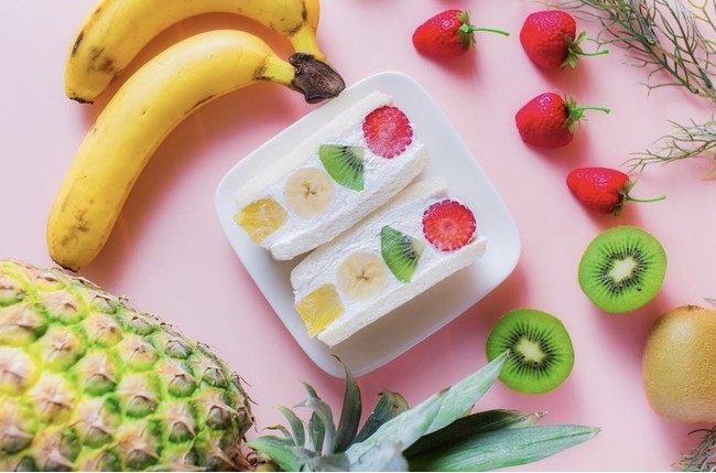 「フルーツボックス代官山」Fruits BOXサンド 550円 ※2月9日（水）～14日（月）