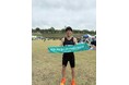 プロ人材機構がスポンサーを務める松井俊介選手の「2026上州八王子丘陵ファントレイルinOTA」ハーフ部門優勝をお祝い