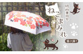 ~猫好きへ贈る傘~[晴れの日も雨の日も“ねこまみれ”になれる］晴雨兼用傘が発売中