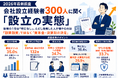 【2026年最新調査】会社設立経験者300人に聞く「設立の実態」後悔の1位は「特になし」。ただし後悔した人が悔やむのは「創業融資」ではなく「資本金・決算期の決定」