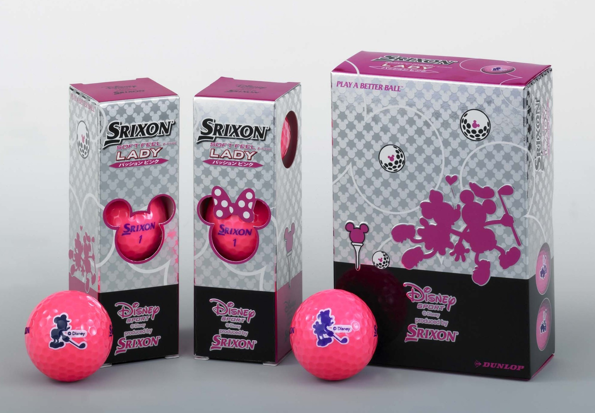 Disney Sport Produced By Srixon からゴルフボール ボールギフトを新発売 ダンロップスポーツ株式会社のプレスリリース