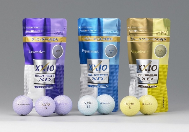 ゼクシオ Super Xd から 香りつきボール 新発売 ダンロップスポーツ株式会社のプレスリリース