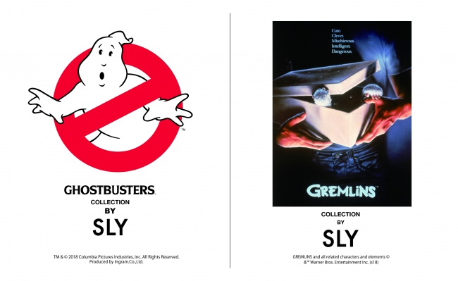 Sly スライ 80 S映画 Ghostbusters Gremlins とのコラボレーションアイテムが発売 バロックのプレスリリース